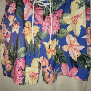 Abercrombie & Fitch Blue Floral Swimwear